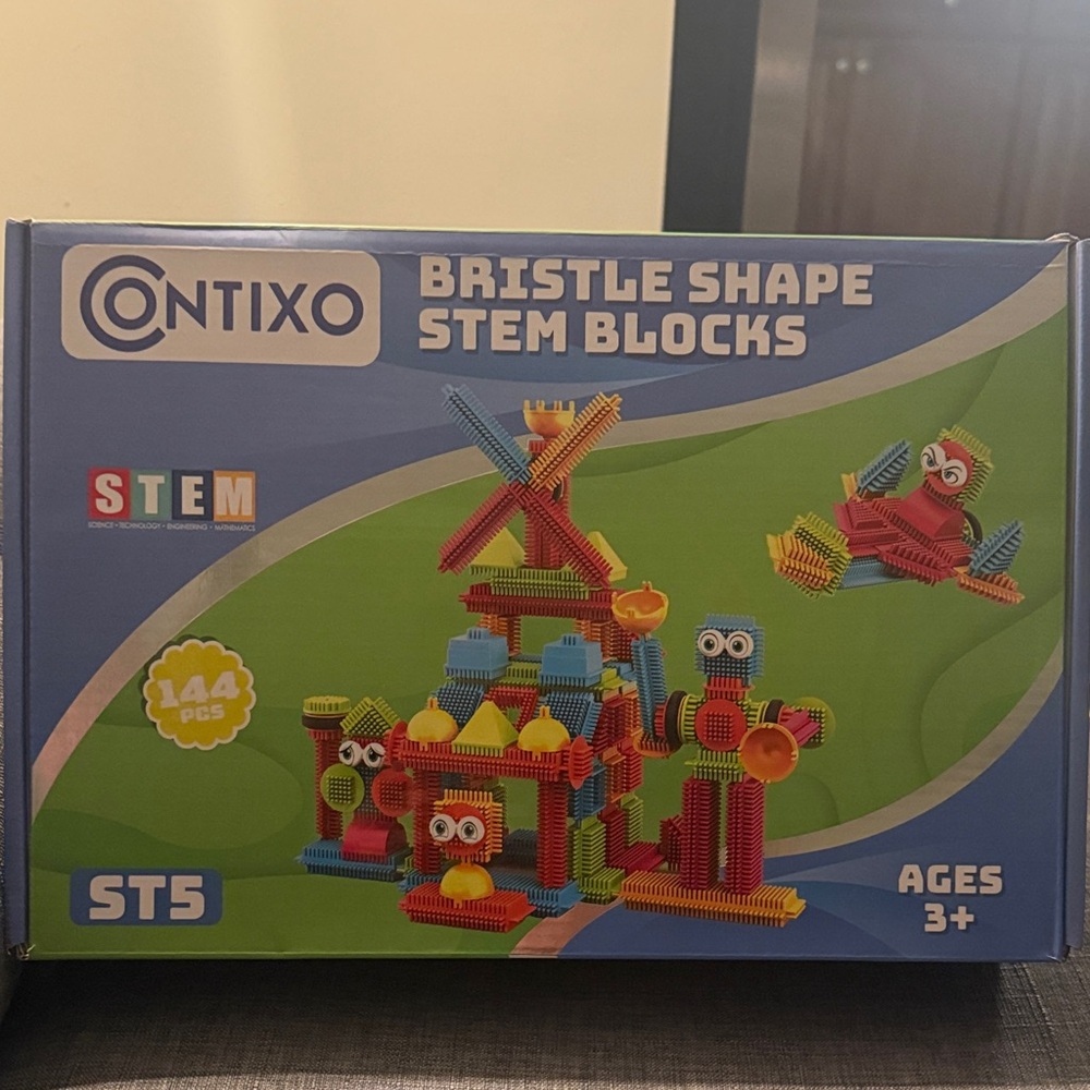 Bristle Shape STEM Blocks - Multicolor